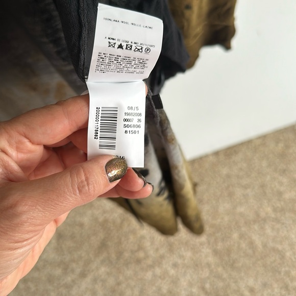 Roberto Cavalli 100% Wool Stylish Ombre Long Button Down Cardigan - Picture 10 of 11